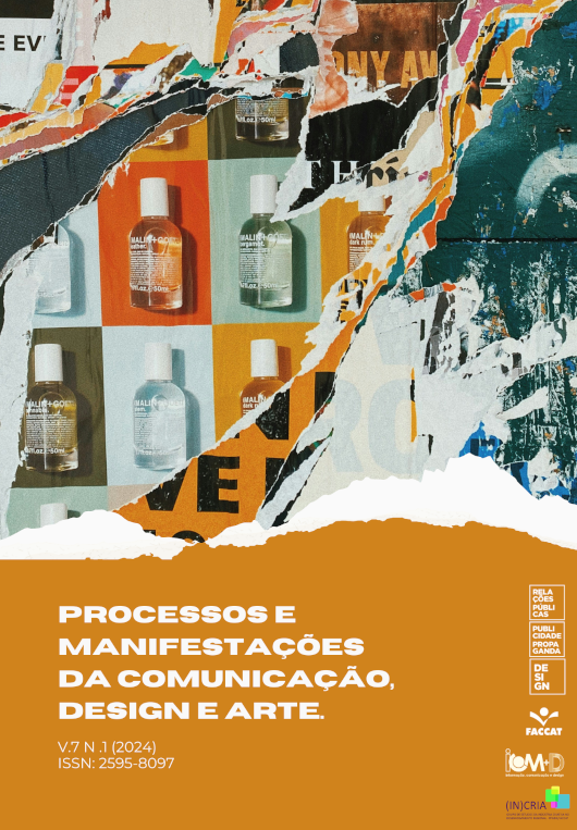 					Visualizar v. 7 n. 1 (2024): Processos e manifestações da comunicação, design e arte
				