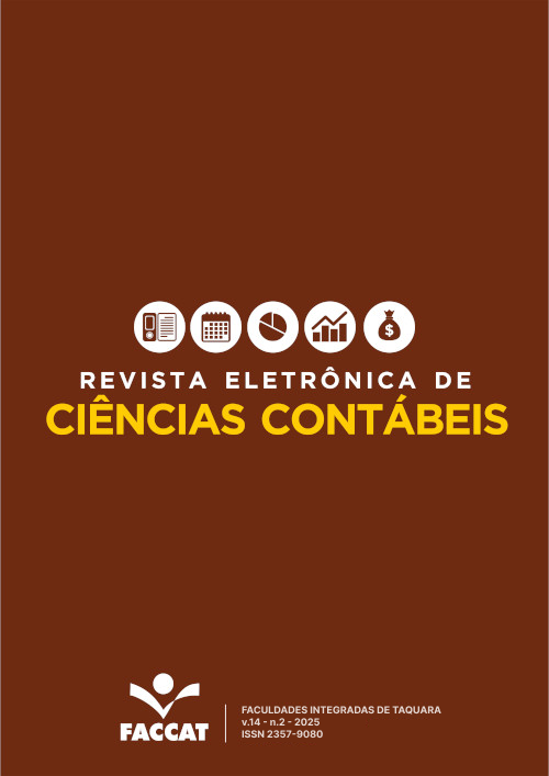 					Visualizar v. 15 n. 1 (2026): Revista Eletrônica de Ciências Contábeis 
				